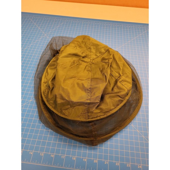 Other - Mosquito Head Net Mesh Face Protector Insect Bug Bee Fly Outdoor Hat Cap Olive